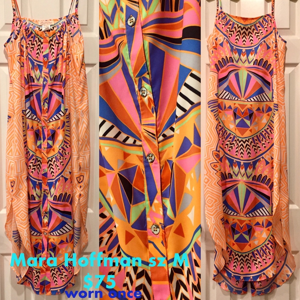 Mara Hoffman midi dress/ cover-up